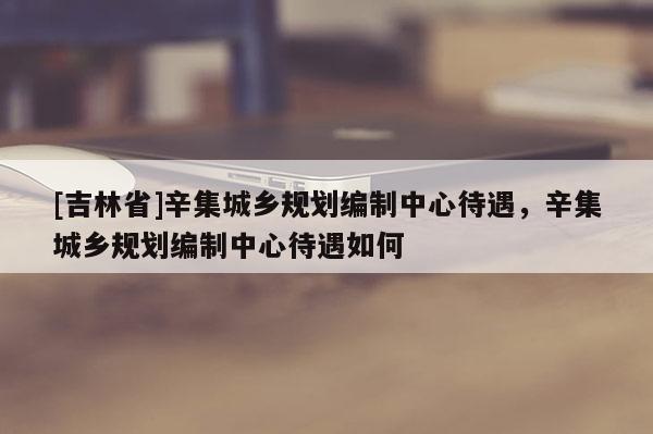 [吉林省]辛集城乡规划编制中心待遇，辛集城乡规划编制中心待遇如何