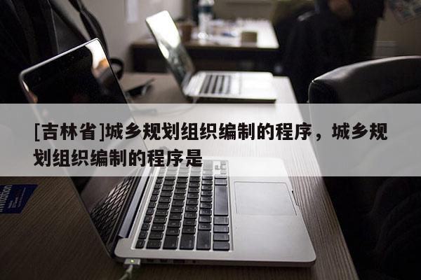 [吉林省]城乡规划组织编制的程序，城乡规划组织编制的程序是