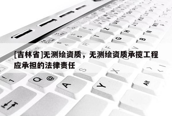 [吉林省]无测绘资质，无测绘资质承揽工程应承担的法律责任
