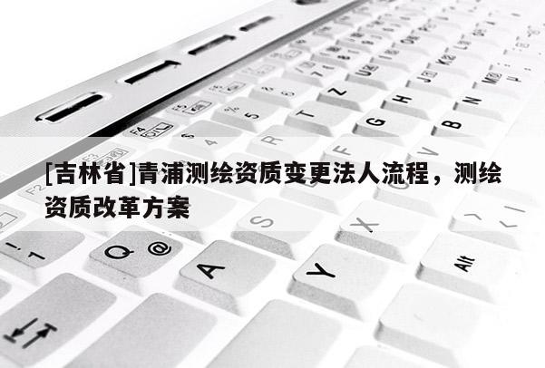 [吉林省]青浦测绘资质变更法人流程，测绘资质改革方案
