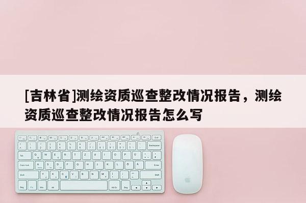 [吉林省]测绘资质巡查整改情况报告，测绘资质巡查整改情况报告怎么写