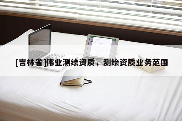 [吉林省]伟业测绘资质，测绘资质业务范围