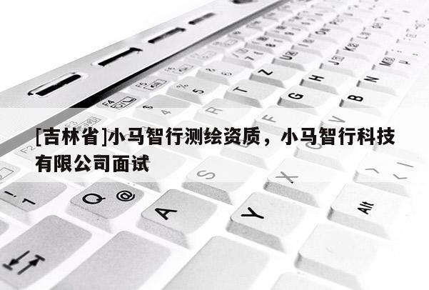[吉林省]小马智行测绘资质，小马智行科技有限公司面试