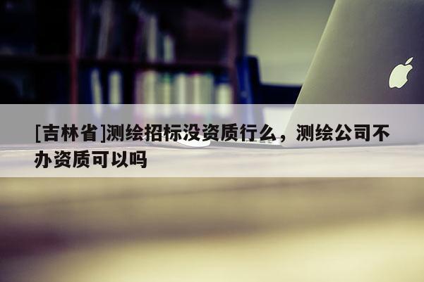 [吉林省]测绘招标没资质行么，测绘公司不办资质可以吗
