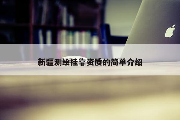 新疆测绘挂靠资质的简单介绍